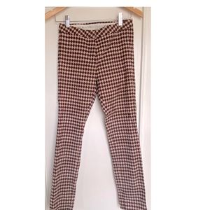 Womens Checkered Trousers- Size 2
